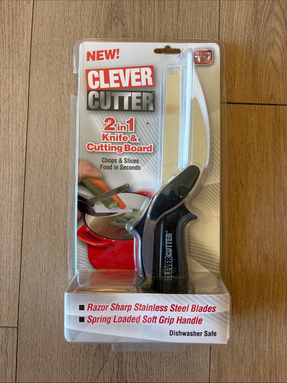 Clever Cutter 2-in-1 Knife & Cutting Board
